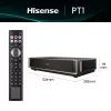 Projektor HISENSE PT1 3D Smart-TV, natívne 16:9, Wi‑Fi & Ethernet, HDR (HLG), HDMI 2.0/2.1, čierny