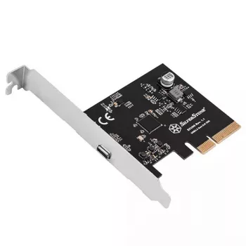 Silverstone ECU06 interný USB 3.2 Gen 2 adaptér PCIe Low-Profile