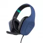 Trust GXT 415B Zirox headset káblový Head-band gaming modrý