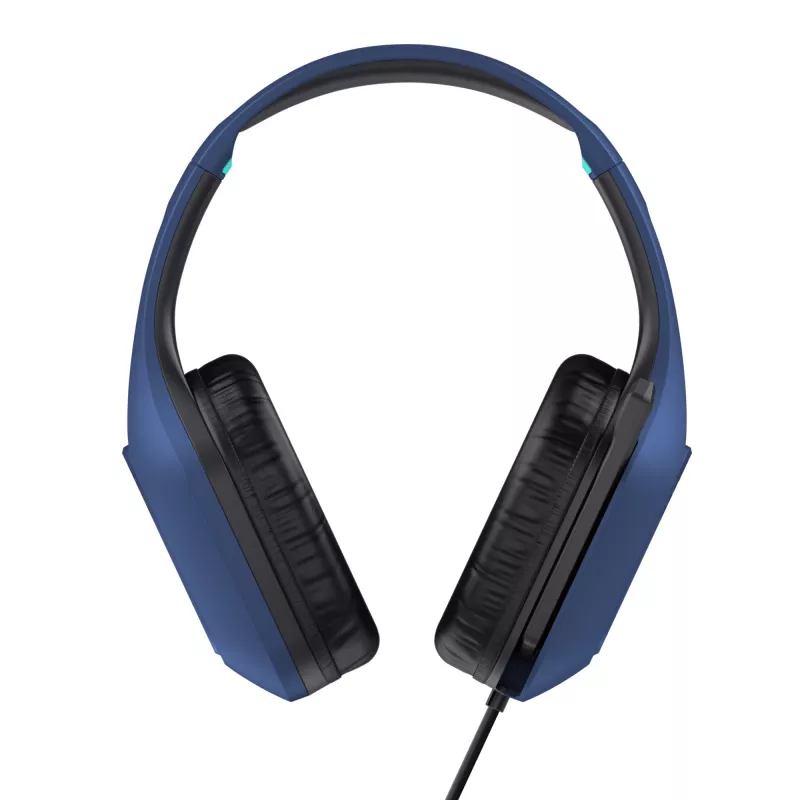 Trust GXT 415B Zirox headset káblový Head-band gaming modrý