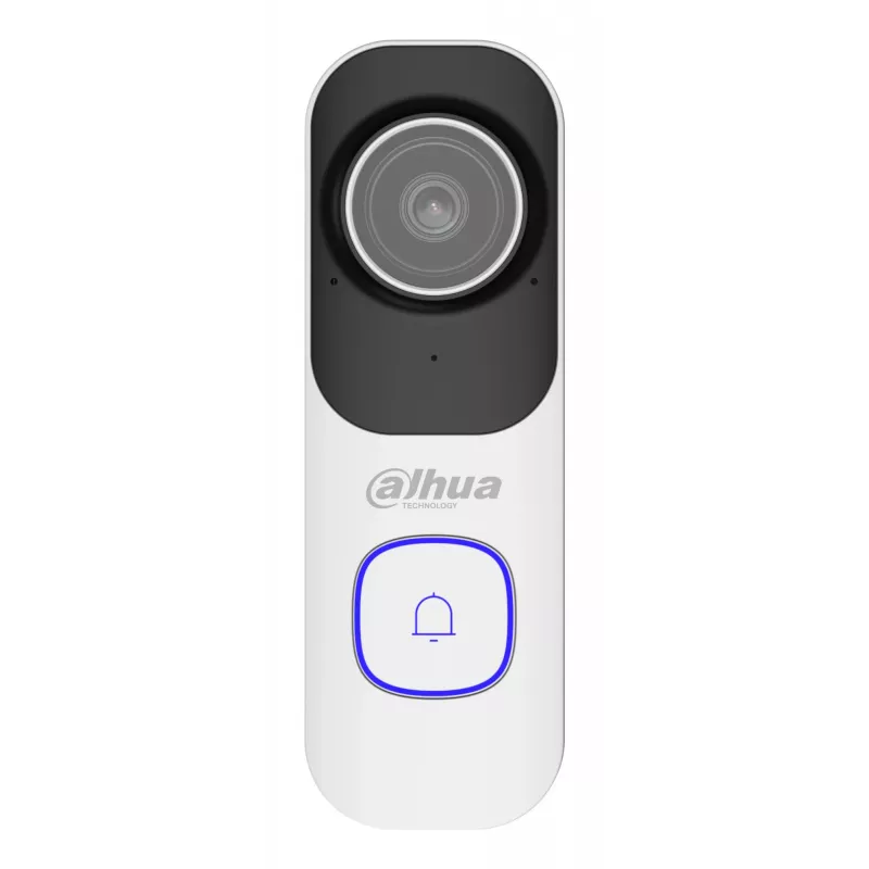 Video vrátnik DAHUA DB41AW biela – káblová/bezdrôtová inteligentná dverová kamera