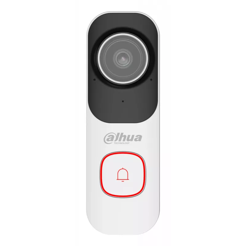Video vrátnik DAHUA DB41AW biela – káblová/bezdrôtová inteligentná dverová kamera