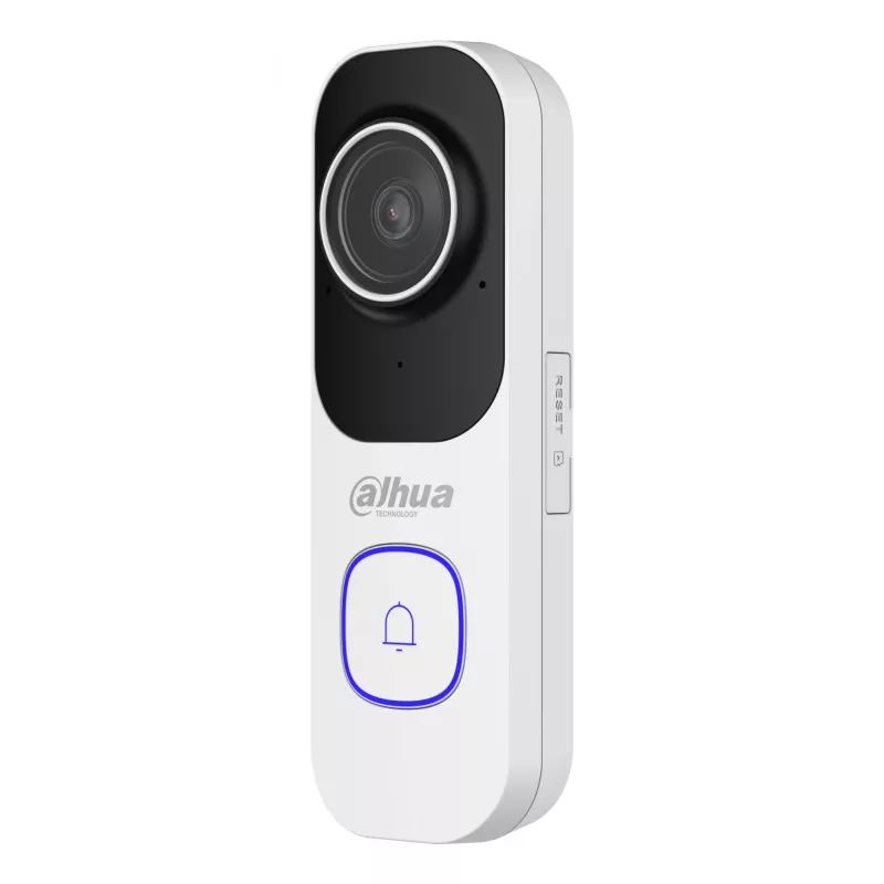 Video vrátnik DAHUA DB41AW biela – káblová/bezdrôtová inteligentná dverová kamera