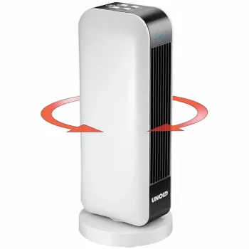 Unold 86430 elektrický ohrievač priestoru interiérový čierna, biela 2000 W ventilátor elektrický ohrievač priestoru
