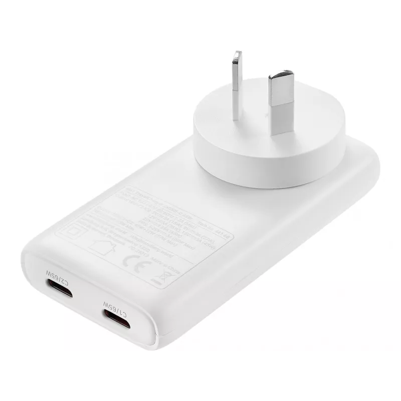 Sandberg 4in1 TravelCharger 65W biela, interiérová, AC, 20 V, biela