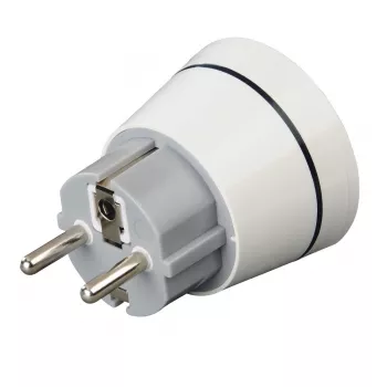 Hama 00223452 cestovný adaptér typ F typ G (UK) biely