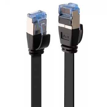 Lindy 47481 sieťový kábel čierny 1 m Cat6a U/FTP (STP)