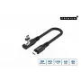 USB4 Gen 3x2 USB-C na USB-C kábel MicroConnect MC-LS-USB4CC0.15-A – 0,15 m, čierny