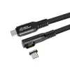 USB4 Gen 3x2 USB-C na USB-C kábel MicroConnect MC-LS-USB4CC0.15-A – 0,15 m, čierny