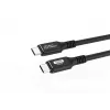 Microconnect USB4CC015 USB kábel USB4 Gen 3x2 0,15 m USB-C čierny