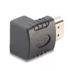 Lindy HDMI konektor samica na HDMI konektor samec 90-stupňový uhlový adaptér nahor
