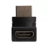 Lindy HDMI konektor samica na HDMI konektor samec 90-stupňový uhlový adaptér nahor