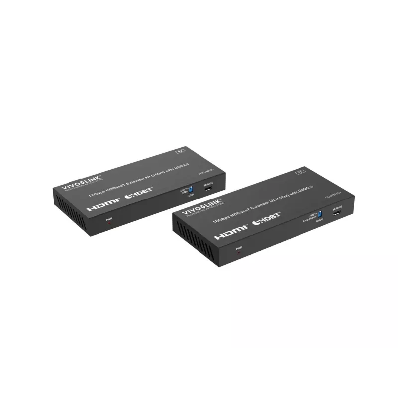 KVM sada VivoLink VLKVM150 HDBaseT KVM extender 18Gbps, dosah až 150 m