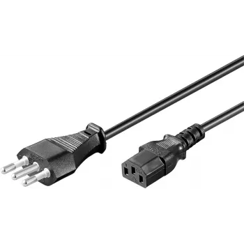Napájací kábel MicroConnect PE100450 5 m, čierny, konektor samica C13