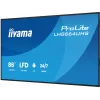 Digital-Signage plochý displej IIYAMA LH8664UHS-B3AG — 85,6 inch (2,17 m) 3840x2160 4K IPS, 450 cd/m², Wi‑Fi, Android, 24/7, čierny