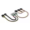 Akasa 150W DC-DC ATX adaptér 12V 180W viacfarebný
