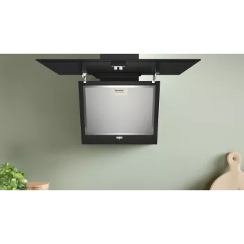 Bosch Serie 2 DWK65DK60 digestor nástenná montáž čierna 430 m³/h