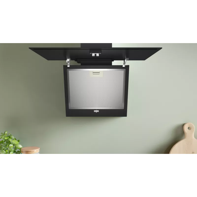 Bosch Serie 2 DWK65DK60 digestor nástenná montáž čierna 430 m³/h