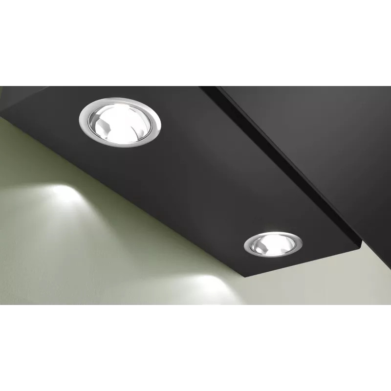 Bosch Serie 2 DWK65DK60 digestor nástenná montáž čierna 430 m³/h