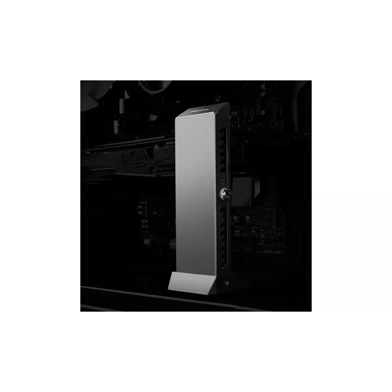 Držiak grafickej karty DeepCool GH-01 Universal, čierny, 52,6 × 60,6 × 163,7 mm