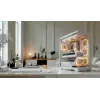 PC skriňa MODECOM VOLCANO STELLAR PLUS ARGB MIDI 8F biela — Mid-Tower, ATX, tvrdené sklo, ARGB osvetlenie, 8 ventilátorov, GPU do 42 cm