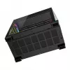 PC skriňa Mid-Tower MODECOM VOLCANO STELLAR PLUS ARGB MIDI, 5 predných ventilátorov, tvrdené sklo, USB-C