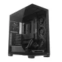 PC skriňa Mid-Tower MODECOM VOLCANO STELLAR PLUS ARGB MIDI, 5 predných ventilátorov, tvrdené sklo, USB-C
