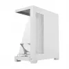 PC skriňa MODECOM VOLCANO STELLAR PLUS MIDI biela — Midi Tower, microATX, tvrdené sklo, USB-C, podporuje GPU 420 mm