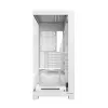 PC skriňa MODECOM VOLCANO STELLAR PLUS MIDI biela — Midi Tower, microATX, tvrdené sklo, USB-C, podporuje GPU 420 mm