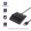 Čítačka kariet QOLTEC Smart ID Card Reader Intelligenst model 50636 USB Type-C