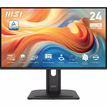 Monitor MSI Pro MP245PHG E14 60,5 cm (23,8 palca) Full HD 1920x1080 IPS LCD, 4 ms, 300 cd/m², VESA, USB hub, reproduktory