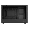PC skriňa DeepCool CH260 Micro Tower čierna — Micro-ATX/Mini-ITX, tvrdené sklo, USB-C, max. GPU 413 mm