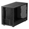 PC skriňa DeepCool CH260 Micro Tower čierna — Micro-ATX/Mini-ITX, tvrdené sklo, USB-C, max. GPU 413 mm