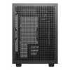 PC skriňa DeepCool CH260 Micro Tower čierna — Micro-ATX/Mini-ITX, tvrdené sklo, USB-C, max. GPU 413 mm