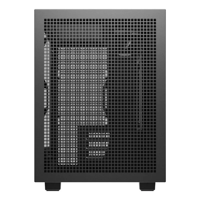 PC skriňa DeepCool CH260 Micro Tower čierna — Micro-ATX/Mini-ITX, tvrdené sklo, USB-C, max. GPU 413 mm