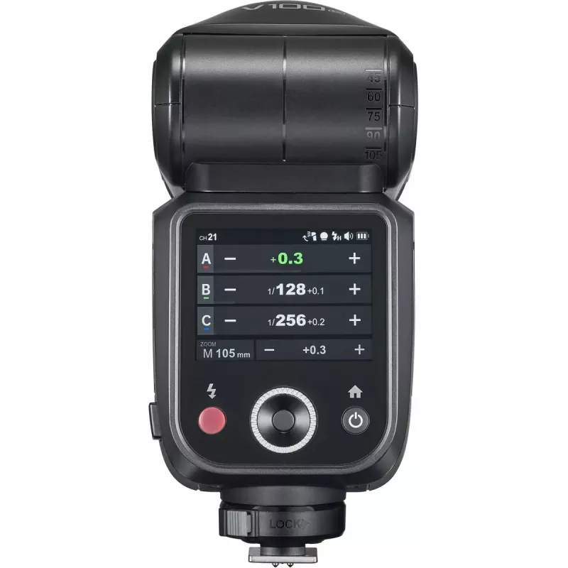 Blesk Godox V100 pre Sony – prenosný 100 Ws kamerový blesk, vstavaná nabíjateľná batéria