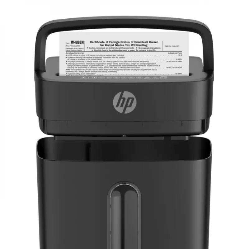 HP One Shred 6CC skartovačka časticový rez 68 dB čierna