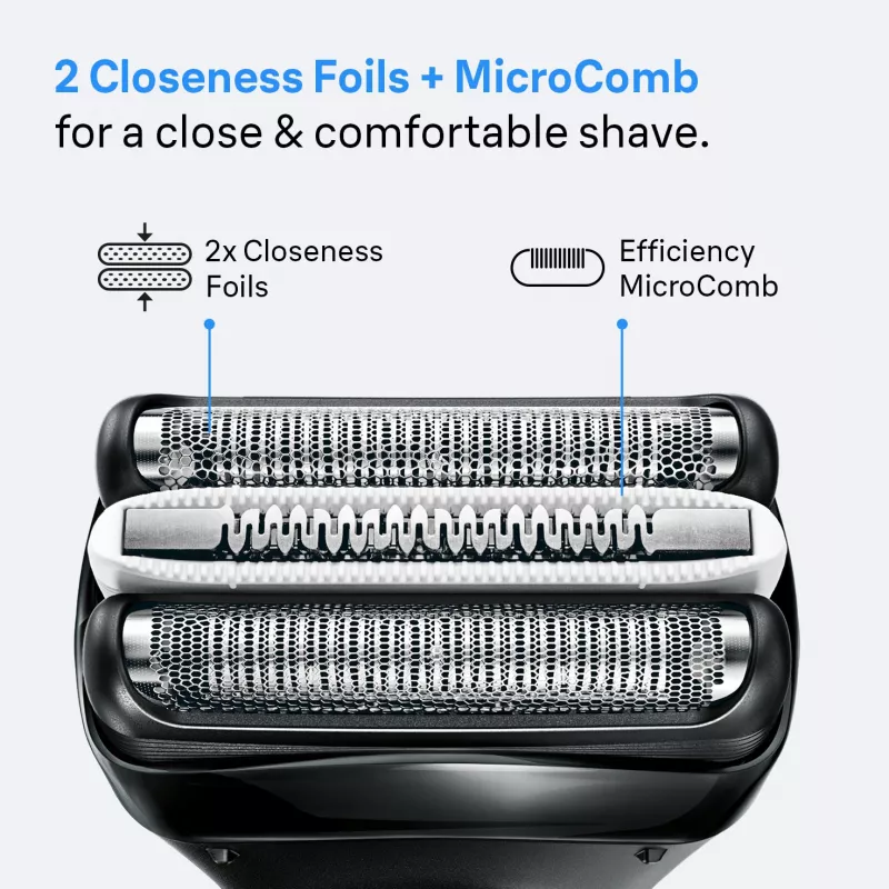 Braun 3000BT akumulátorový zastrihávač 5 7 mm mokré & suché čierna sivá
