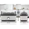 ProfiCook PC-EK 1275 Varič vajec, 400 W, až 8 vajec, čierna/nehrdzavejúca oceľ (501275)