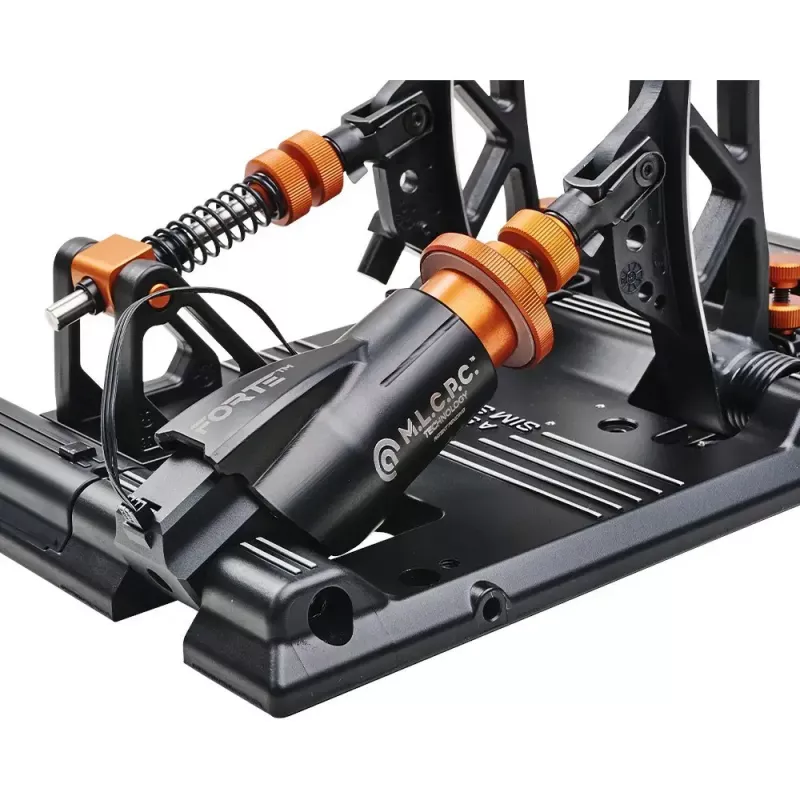 Sada pedálov plynu a brzdy Asetek Forte Sim Racing 40-010-0000003 pre pretekárske simulátory