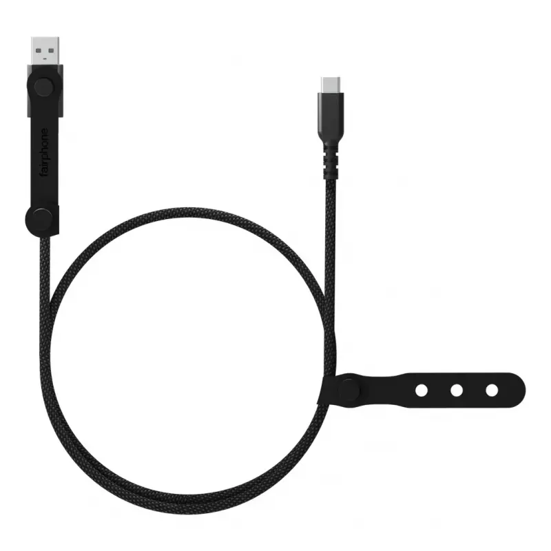 USB kábel Fairphone ACCABL-2CC-WW1 USB 2.0 1 m USB C čierny