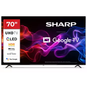 Sharp 70HP5265E TV 177,8 cm (70 palcov) 4K Ultra HD Smart TV Wi-Fi čierna
