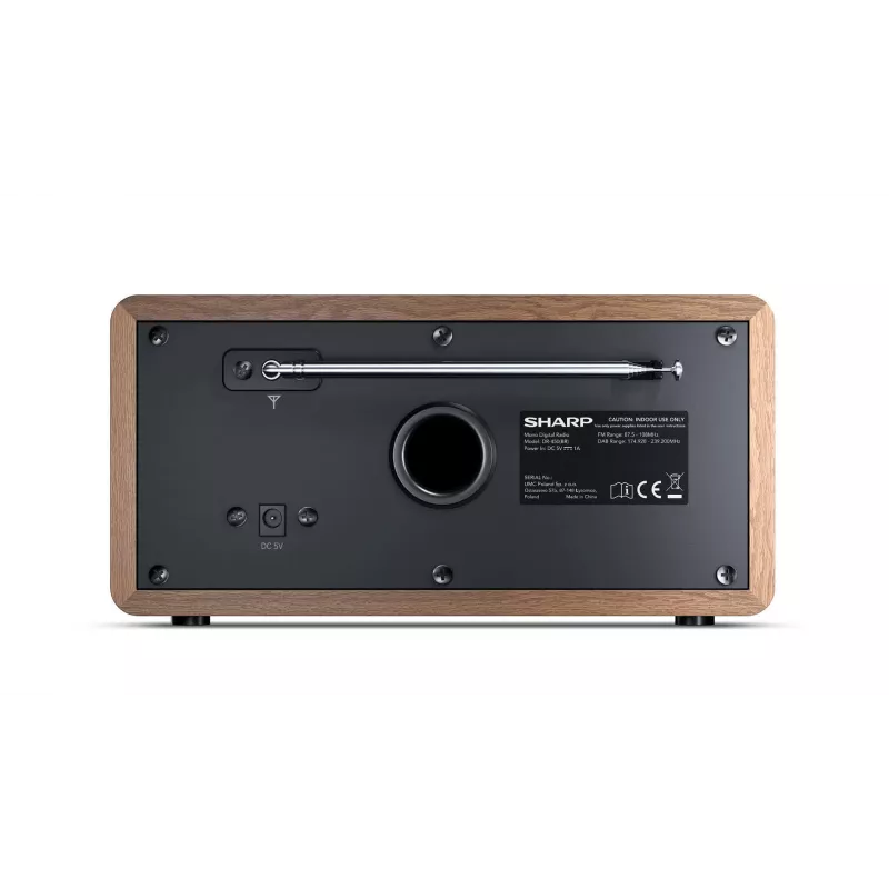 Sharp DR-450 osobný digitálny hnedý, nerezová oceľ