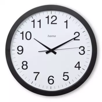 Hama Aruba hodinky s kremenným strojčekom okrúhle čierne, biele