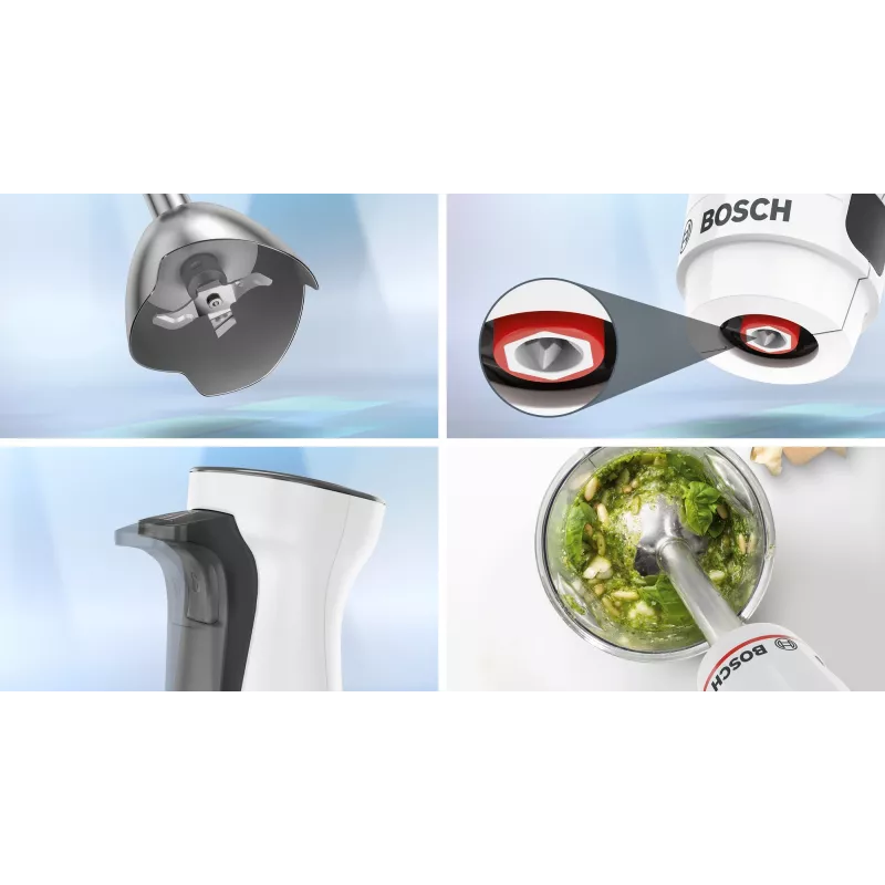Bosch Serie 4 MSM4W210 mixér 0,6 L tyčový mixér 600 W čierny, biely