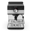 Espresso stroj KRUPS XP384E10 — poloautomatický, 2 l nádrž na vodu, 2 šálky, čierna/nehrdzavejúca oceľ