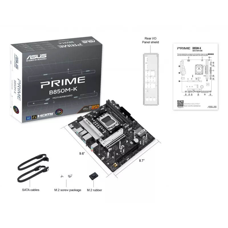 Základná doska ASUS PRIME B850M-K AMD B850 socket AM5 micro ATX