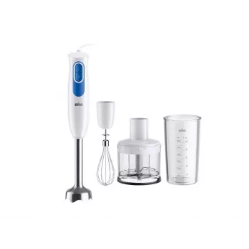 Braun MultiQuick 2 MQ20236MWH 0,5 L tyčový mixér 600 W modrý, biely