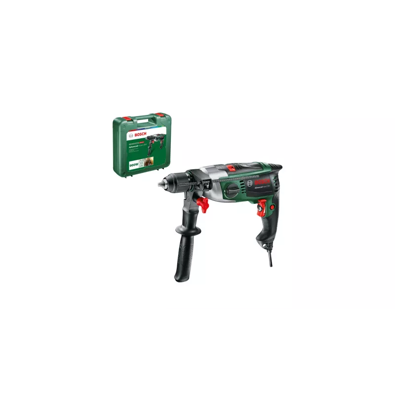 Bosch AdvancedImpact 900 2850 ot/min bez kľúča 2,6 kg čierna, zelená, sivá