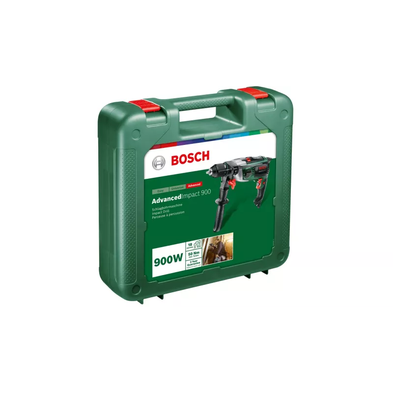 Bosch AdvancedImpact 900 2850 ot/min bez kľúča 2,6 kg čierna, zelená, sivá